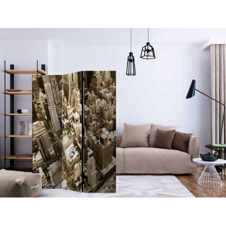 Paravan New York, Manhattan [Room Dividers] 135 cm x 172 cm-01