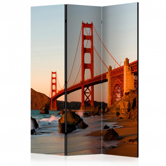Paravan Golden Gate Bridge Sunset, San Francisco [Room Dividers] 135 cm x 172 cm