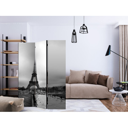 Paravan Paris: Eiffel Tower [Room Dividers] 135 cm x 172 cm-01