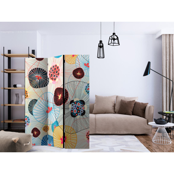 Paravan a breath of summer [room dividers] 135 cm x 172 cm