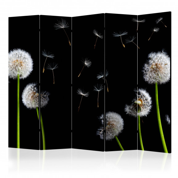 Paravan Dandelions In The Wind Ii [Room Dividers] 225 cm x 172 cm 172