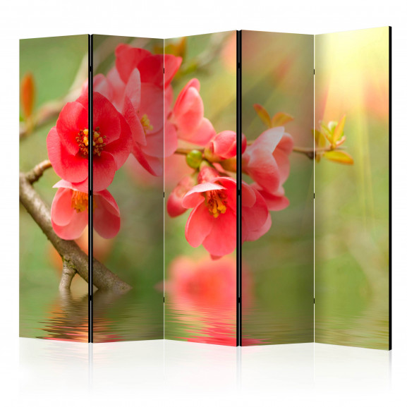 Paravan Azalea Reflected In The Water Ii [Room Dividers] 225 cm x 172 cm