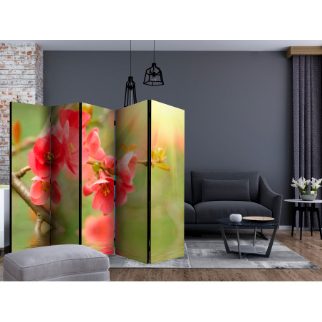 Paravan Azalea Reflected In The Water Ii [Room Dividers] 225 cm x 172 cm-01