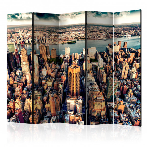Paravan Bird'S Eye View Of New York Ii [Room Dividers] 225 cm x 172 cm