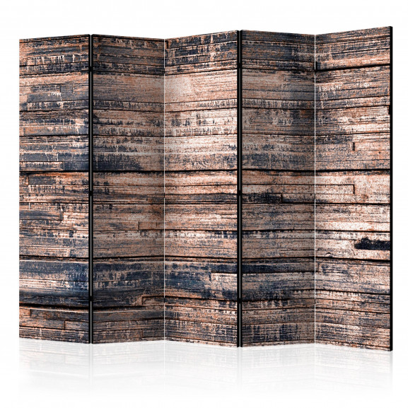 Paravan Burnt Boards Ii [Room Dividers] 225 cm x 172 cm