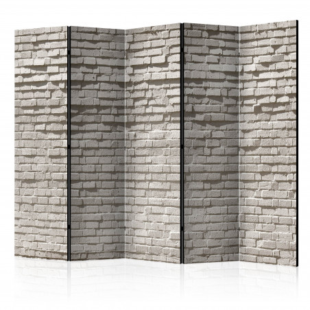 Paravan Brick Wall: Minimalism Ii [Room Dividers] 225 cm x 172 cm-01