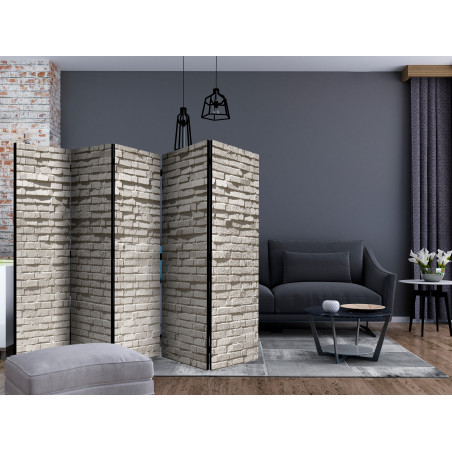 Paravan Brick Wall: Minimalism Ii [Room Dividers] 225 cm x 172 cm-01