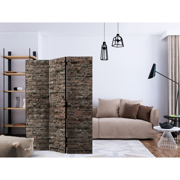 Paravan old brick [room dividers] 135 cm x 172 cm