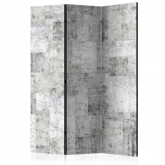 Paravan Concrete: Grey City [Room Dividers] 135 cm x 172 cm