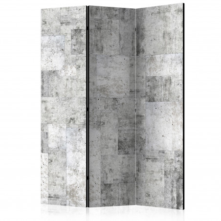 Paravan Concrete: Grey City [Room Dividers] 135 cm x 172 cm-01