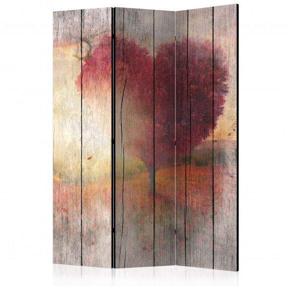 Paravan Autumnal Love [Room Dividers] 135 cm x 172 cm