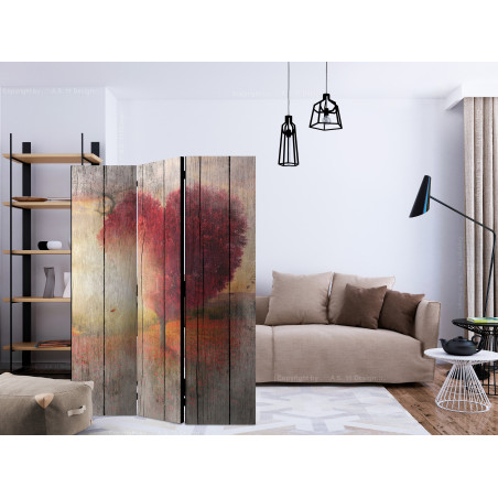 Paravan Autumnal Love [Room Dividers] 135 cm x 172 cm-01