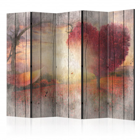 Paravan Autumnal Love Ii [Room Dividers] 225 cm x 172 cm-01
