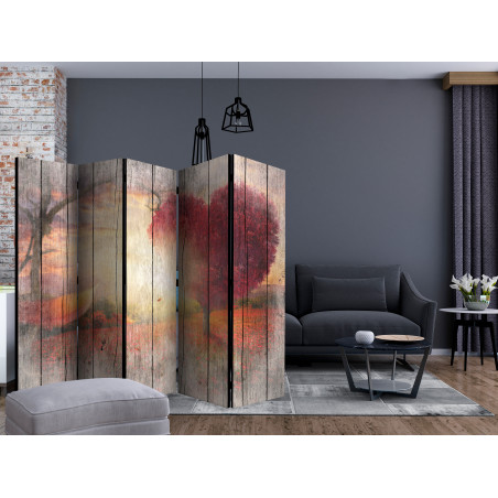 Paravan Autumnal Love Ii [Room Dividers] 225 cm x 172 cm-01