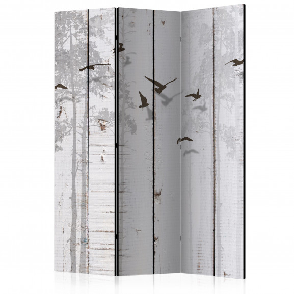 Paravan Birds On Boards [Room Dividers] 135 cm x 172 cm