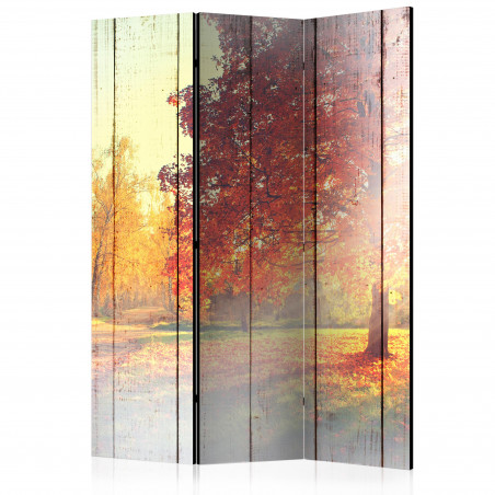 Paravan Autumn Sun [Room Dividers] 135 cm x 172 cm-01