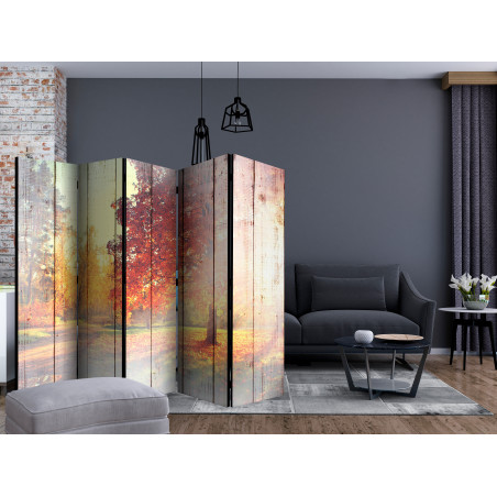 Paravan Autumn Sun Ii [Room Dividers] 225 cm x 172 cm-01
