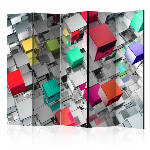 Paravan Colours Of Metal Ii [Room Dividers] 225 cm x 172 cm