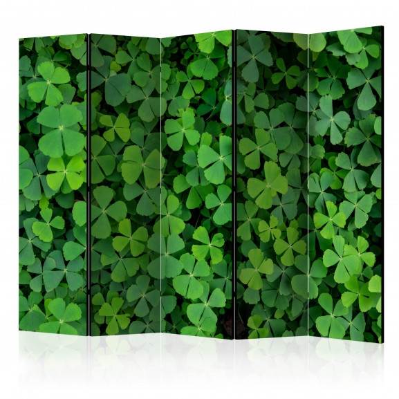 Paravan Green Clover Ii [Room Dividers] 225 cm x 172 cm