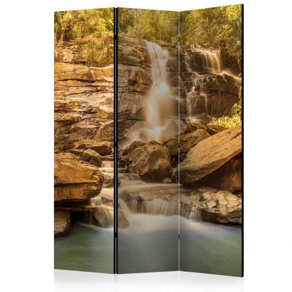 Paravan Sunny Waterfall [Room Dividers] 135 cm x 172 cm