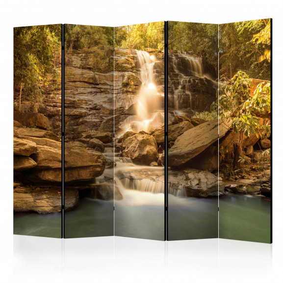 Paravan Sunny Waterfall Ii [Room Dividers] 225 cm x 172 cm