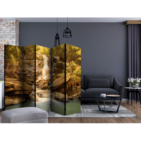 Paravan Sunny Waterfall Ii [Room Dividers] 225 cm x 172 cm-01