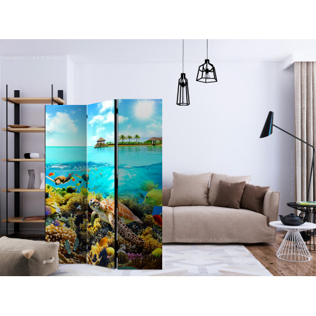 Paravan Heavenly Maldive [Room Dividers] 135 cm x 172 cm-01