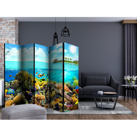 Paravan Heavenly Maldive Ii [Room Dividers] 225 cm x 172 cm-01