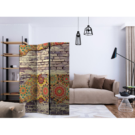 Paravan Colourful Equation [Room Dividers] 135 cm x 172 cm-01