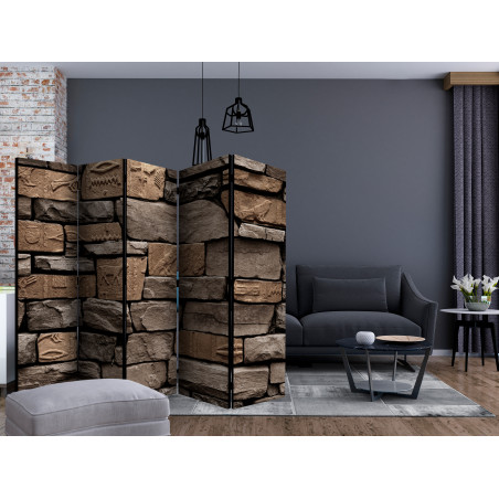 Paravan Egyptian Stone Ii [Room Dividers] 225 cm x 172 cm-01