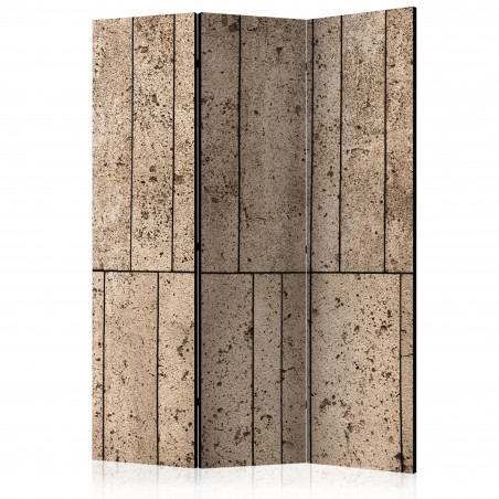 Paravan Beige Wall [Room Dividers] 135 cm x 172 cm-01