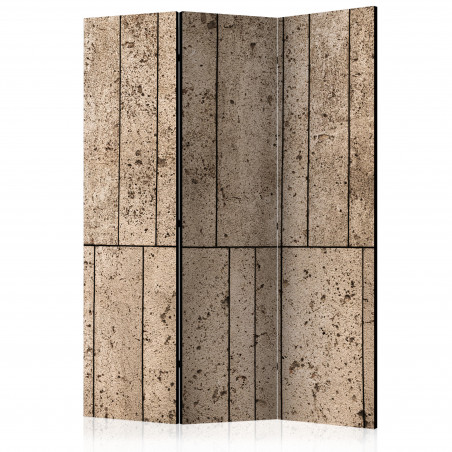 Paravan Beige Wall [Room Dividers] 135 cm x 172 cm-01