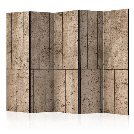 Paravan Beige Wall Ii [Room Dividers] 225 cm x 172 cm-01