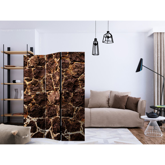 Paravan brown cave [room dividers] 135 cm x 172 cm