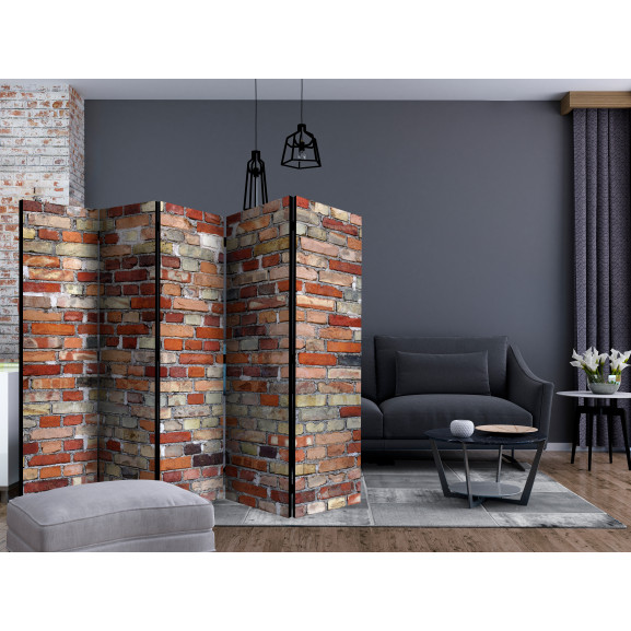 Paravan Urban Brick Ii [Room Dividers] 225 cm x 172 cm Artgeist imagine antiquemob.ro