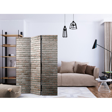 Paravan Elegant Brick [Room Dividers] 135 cm x 172 cm-01