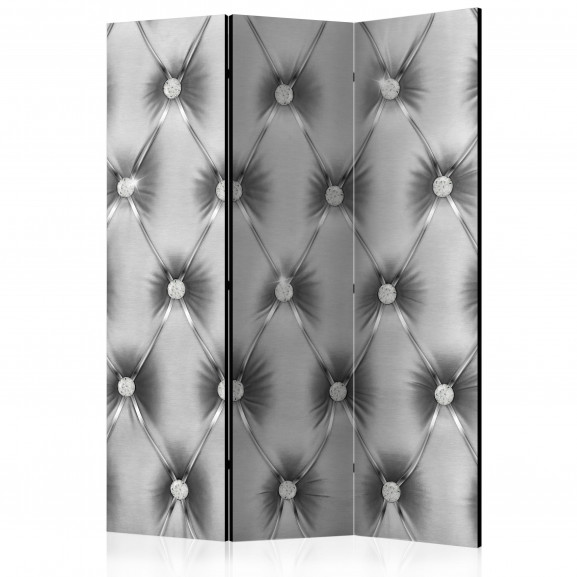 Paravan Silver Luxury [Room Dividers] 135 cm x 172 cm