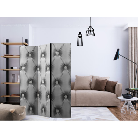 Paravan Silver Luxury [Room Dividers] 135 cm x 172 cm-01