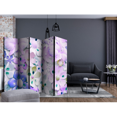 Paravan Purple Sweetness Ii [Room Dividers] 225 cm x 172 cm-01