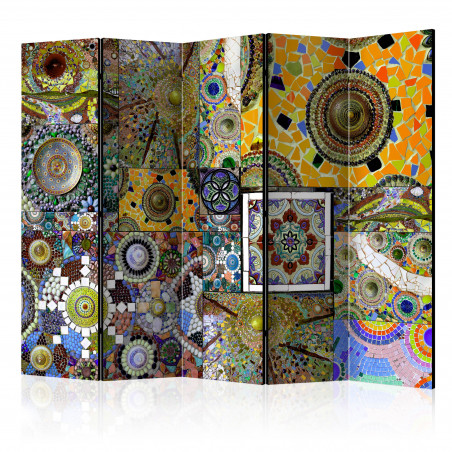 Paravan Solar Mosaic Ii [Room Dividers] 225 cm x 172 cm-01