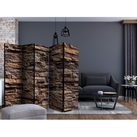 Paravan Stylish Bronze Ii [Room Dividers] 225 cm x 172 cm-01