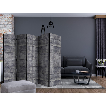 Paravan Concrete Fortress Ii [Room Dividers] 225 cm x 172 cm-01