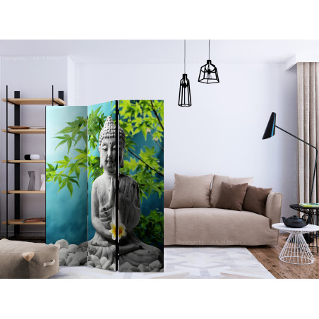 Paravan Buddha: Beauty Of Meditation [Room Dividers] 135 cm x 172 cm-01