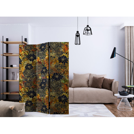 Paravan Floral Madness [Room Dividers] 135 cm x 172 cm-01