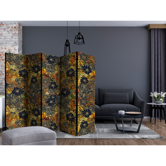 Paravan Floral Madness Ii [Room Dividers] 225 cm x 172 cm Artgeist