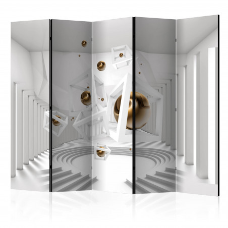 Paravan Geometrical Corridor Ii [Room Dividers] 225 cm x 172 cm-01