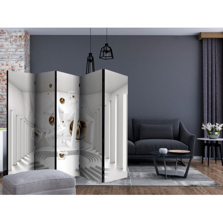Paravan Geometrical Corridor Ii [Room Dividers] 225 cm x 172 cm-01