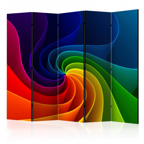 Paravan Colorful Pinwheel Ii [Room Dividers] 225 cm x 172 cm