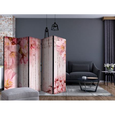 Paravan Pink Apple Blossoms Ii [Room Dividers] 225 cm x 172 cm-01