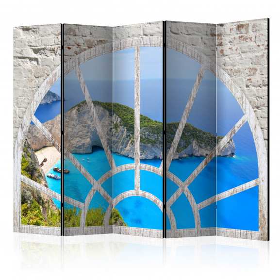 Paravan Look At The Island Of Dreams Ii [Room Dividers] 225 cm x 172 cm (ISLAND